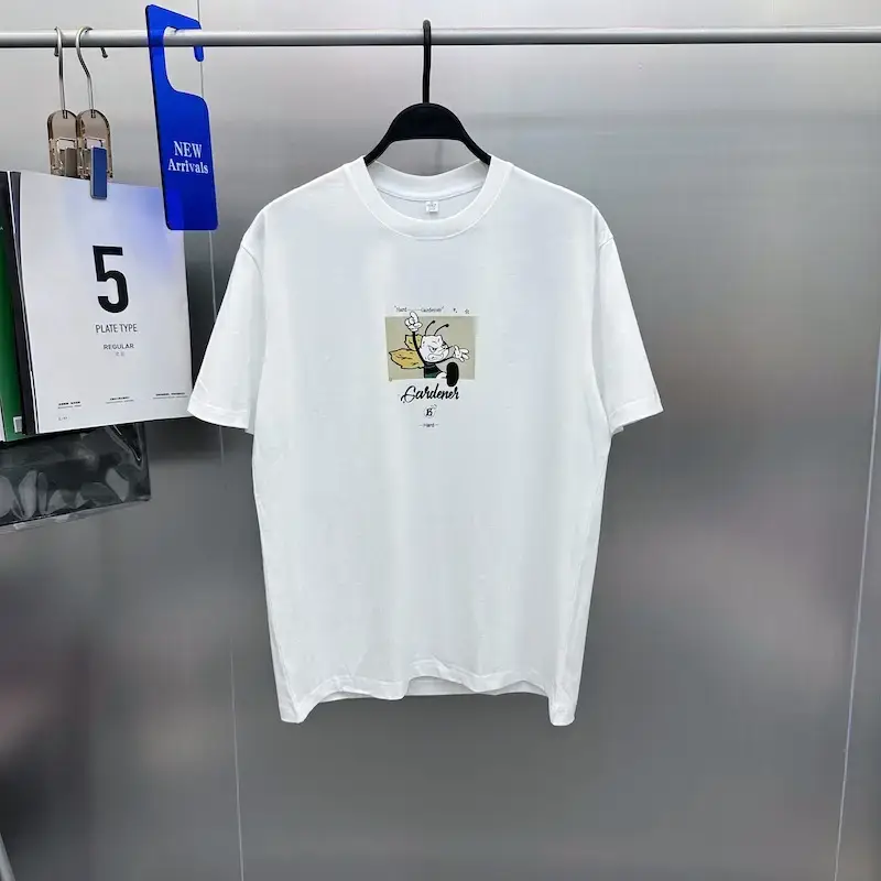Men White Bee Fit T-Shirt Short Sleeve Business - Image 2