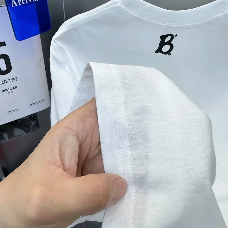 Men White Bee Fit T-Shirt Short Sleeve Business - Image 5