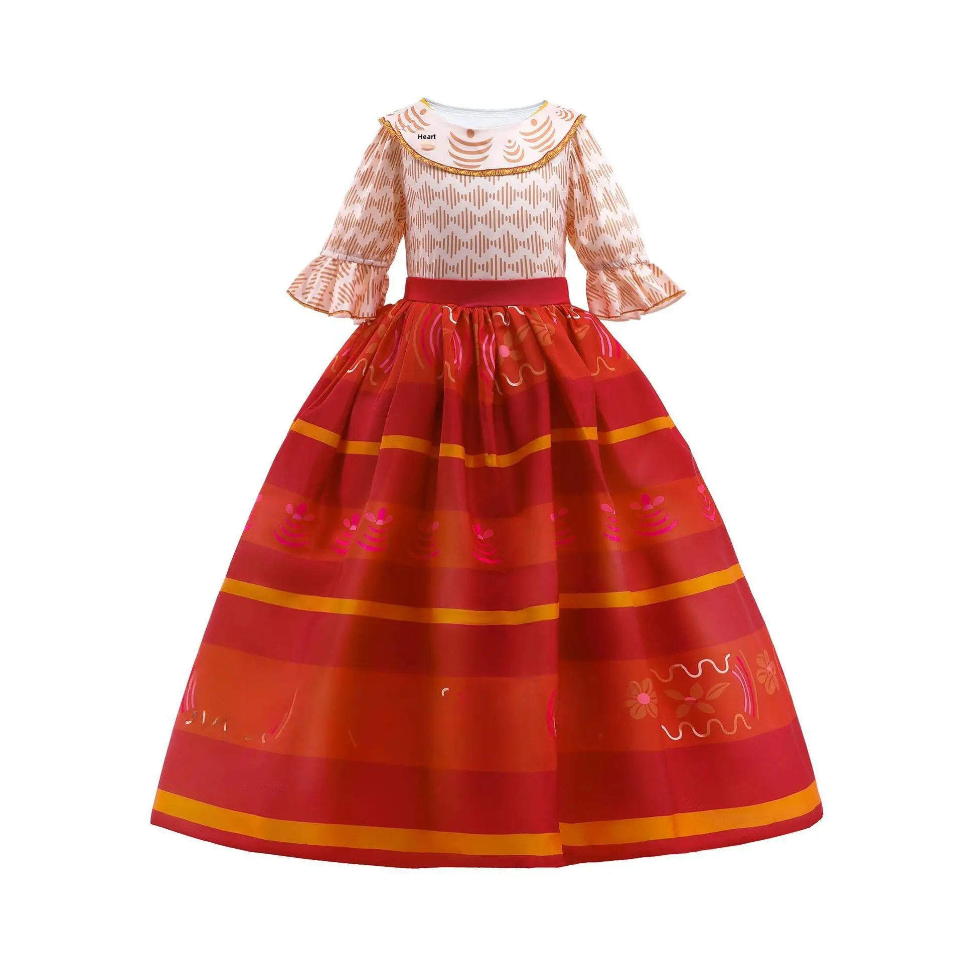 2023 Cross-border New Magic Full House Encanto Princess Dress Kids Dress with Bag - Image 25