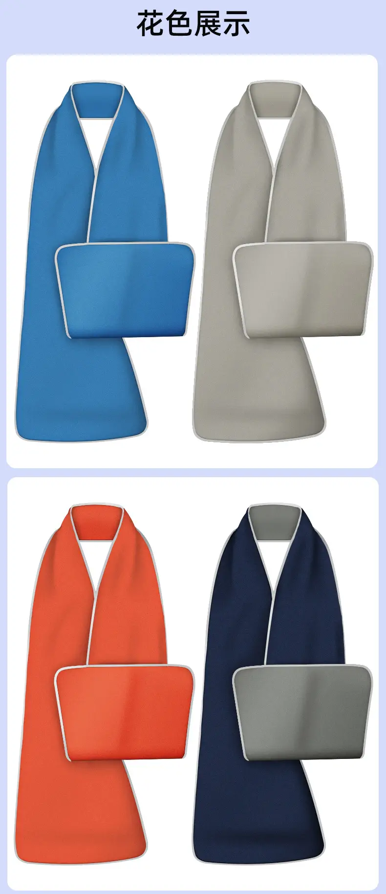 Waterproof Elderly Scarves Set of 6 — feature 13
