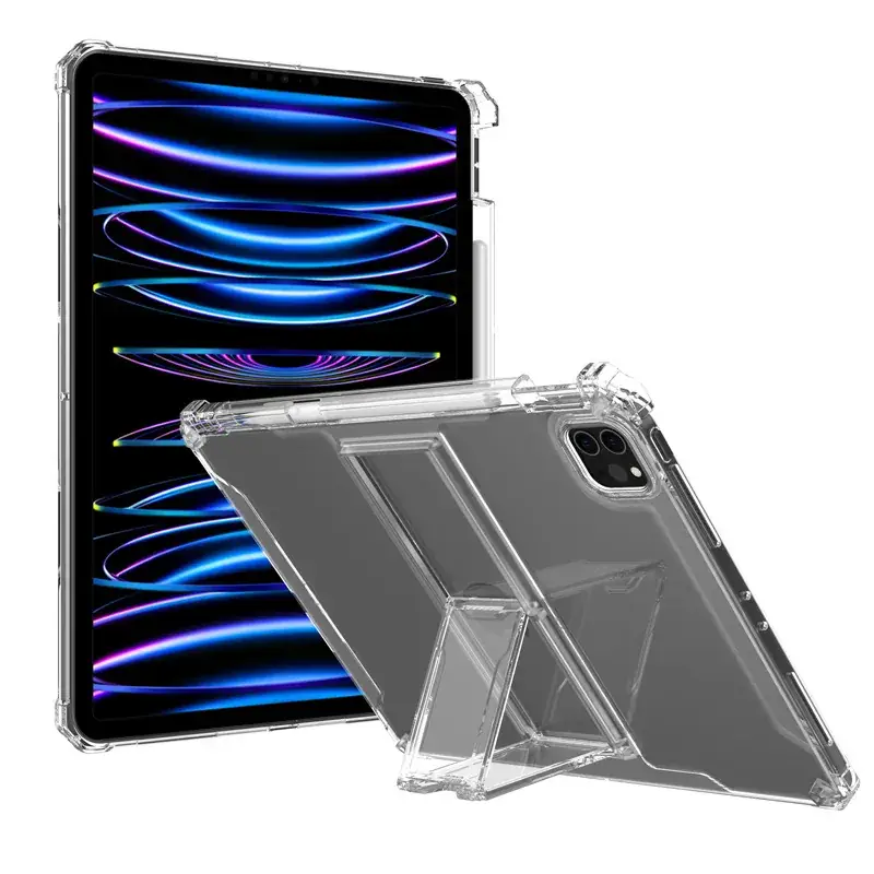 Transparent iPad with Stand & Anti-Collision Cover - Image 2