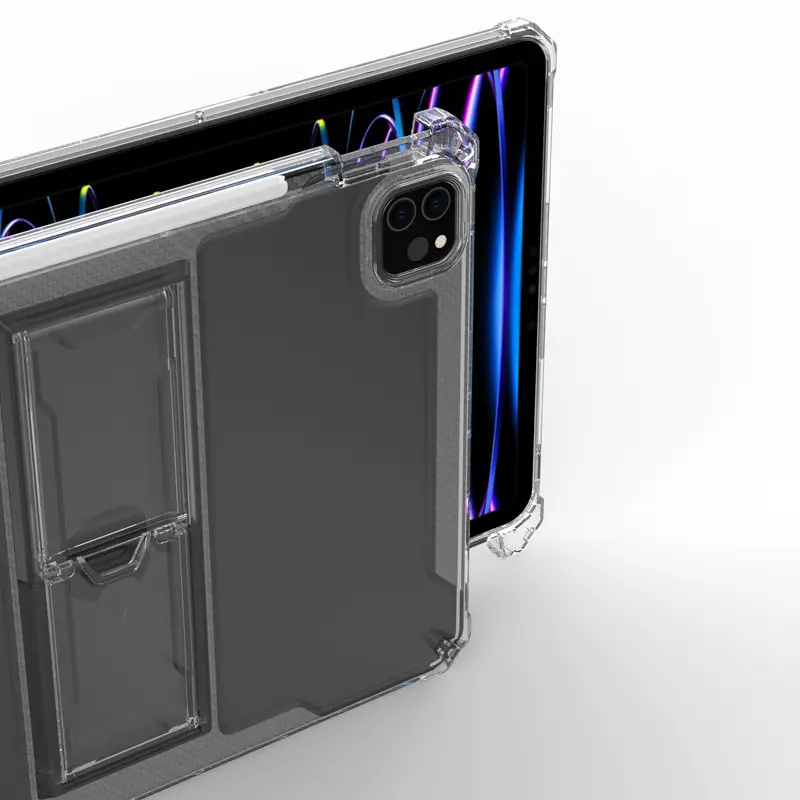 Transparent iPad with Stand & Anti-Collision Cover — feature 9