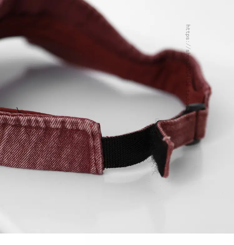 Women Denim Ripped Hat Sunscreen Cap New Washed — feature 15
