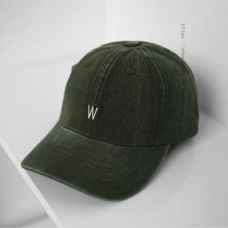 Men's Brown Baseball Cap with Logo