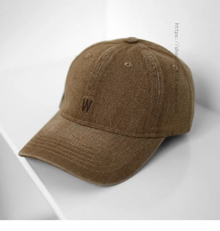 Men's Brown Baseball Cap with Logo — feature 7
