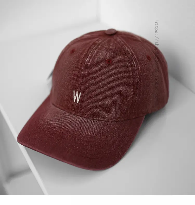 Men's Brown Baseball Cap with Logo