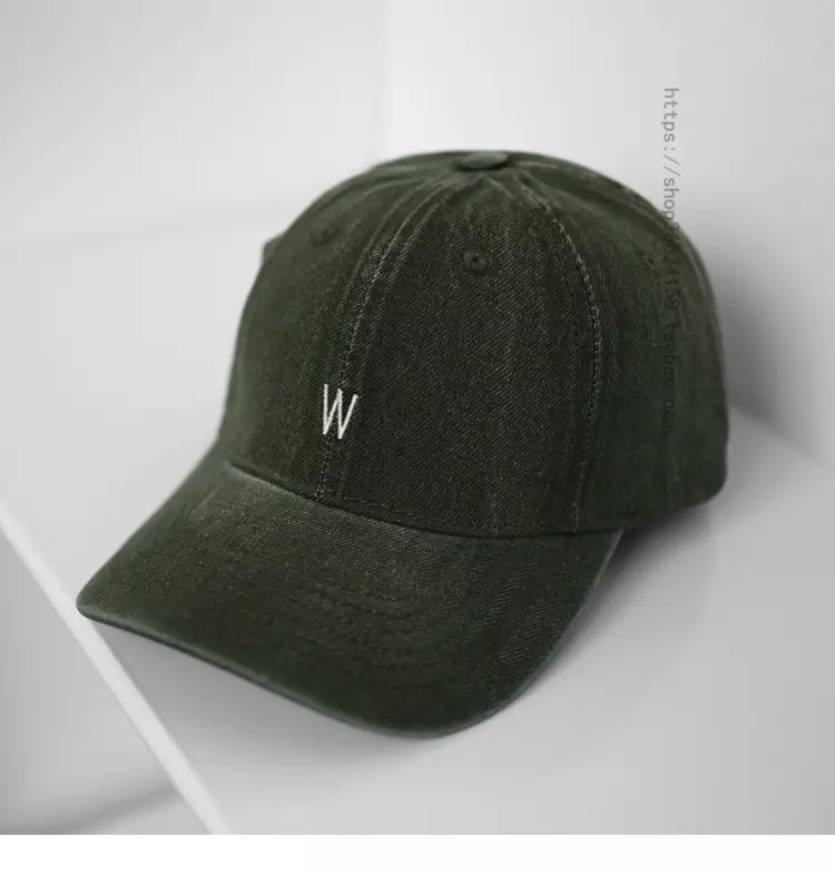 Men's Brown Baseball Cap with Logo