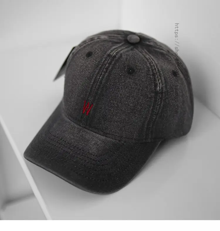 Men's Brown Baseball Cap with Logo