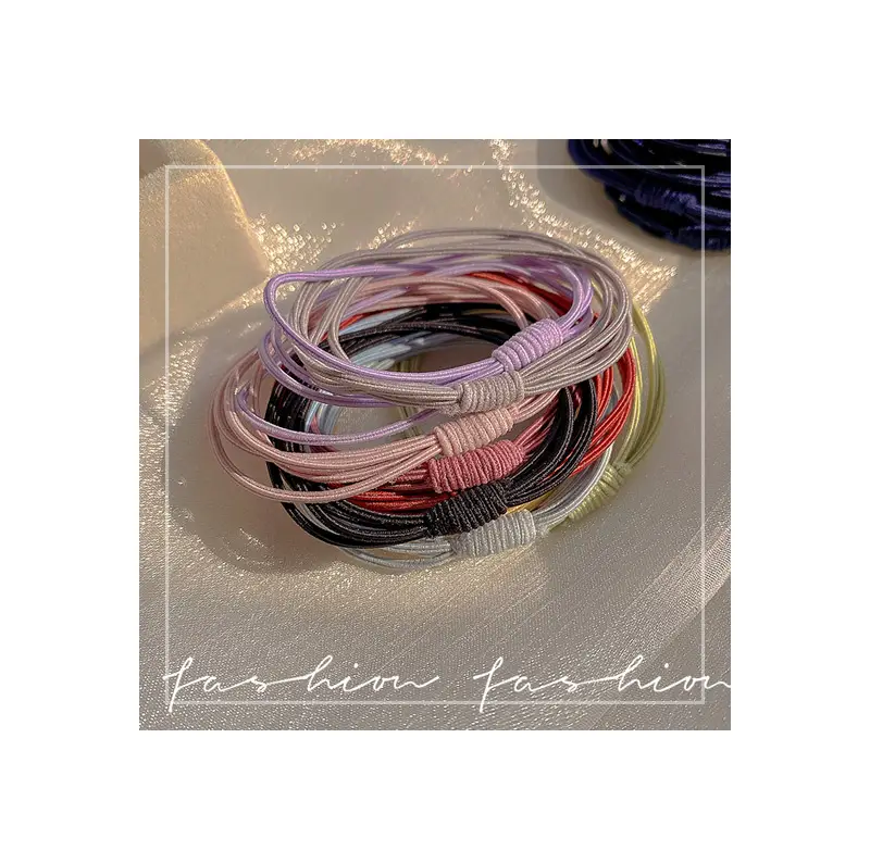 Korean Style Hair Rope Multi-strand Rubber Band — feature 14
