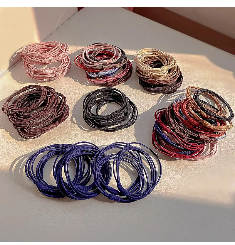 Korean Style Hair Rope Multi-strand Rubber Band — feature 17