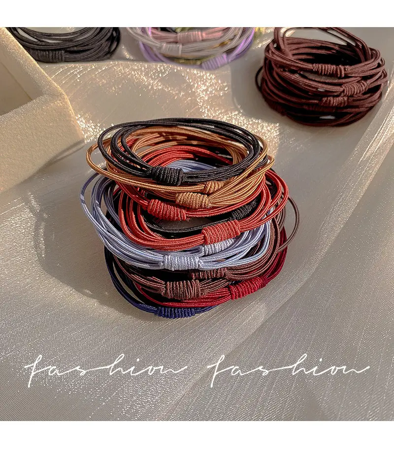 Korean Style Hair Rope Multi-strand Rubber Band — feature 20