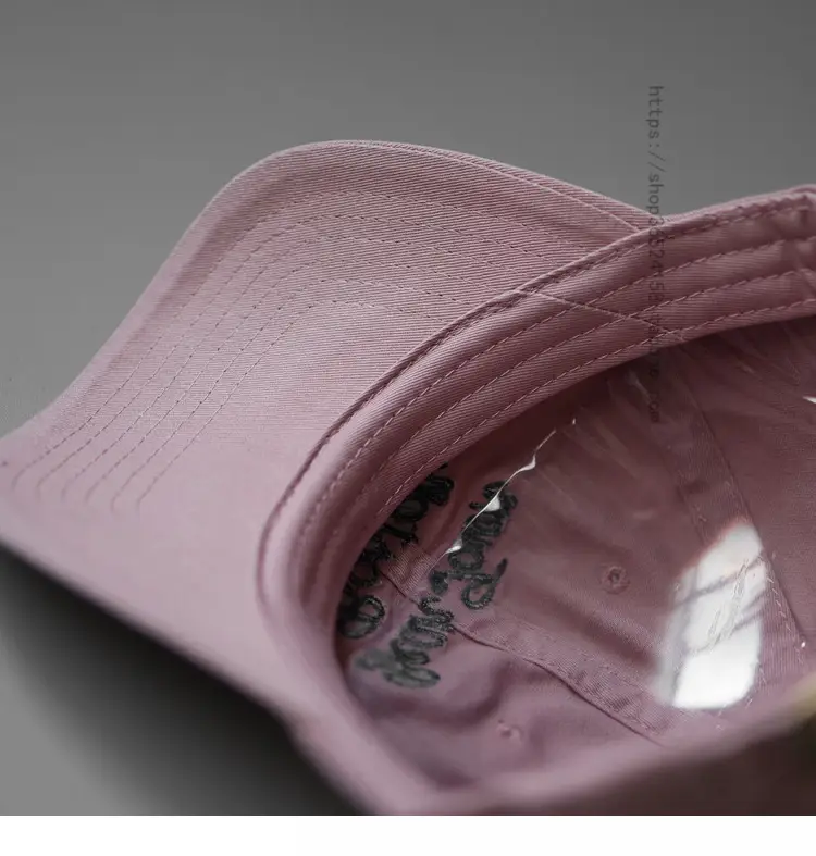 Purple Letter Embroidered Baseball Cap for Men Women — feature 4