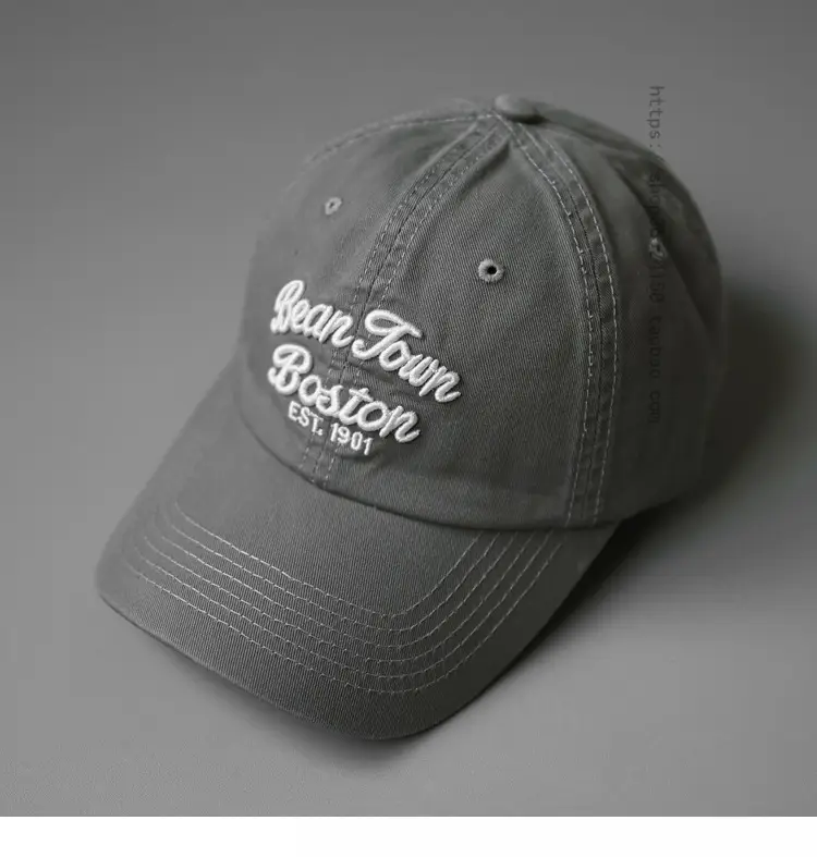 Purple Letter Embroidered Baseball Cap for Men Women - Image 3