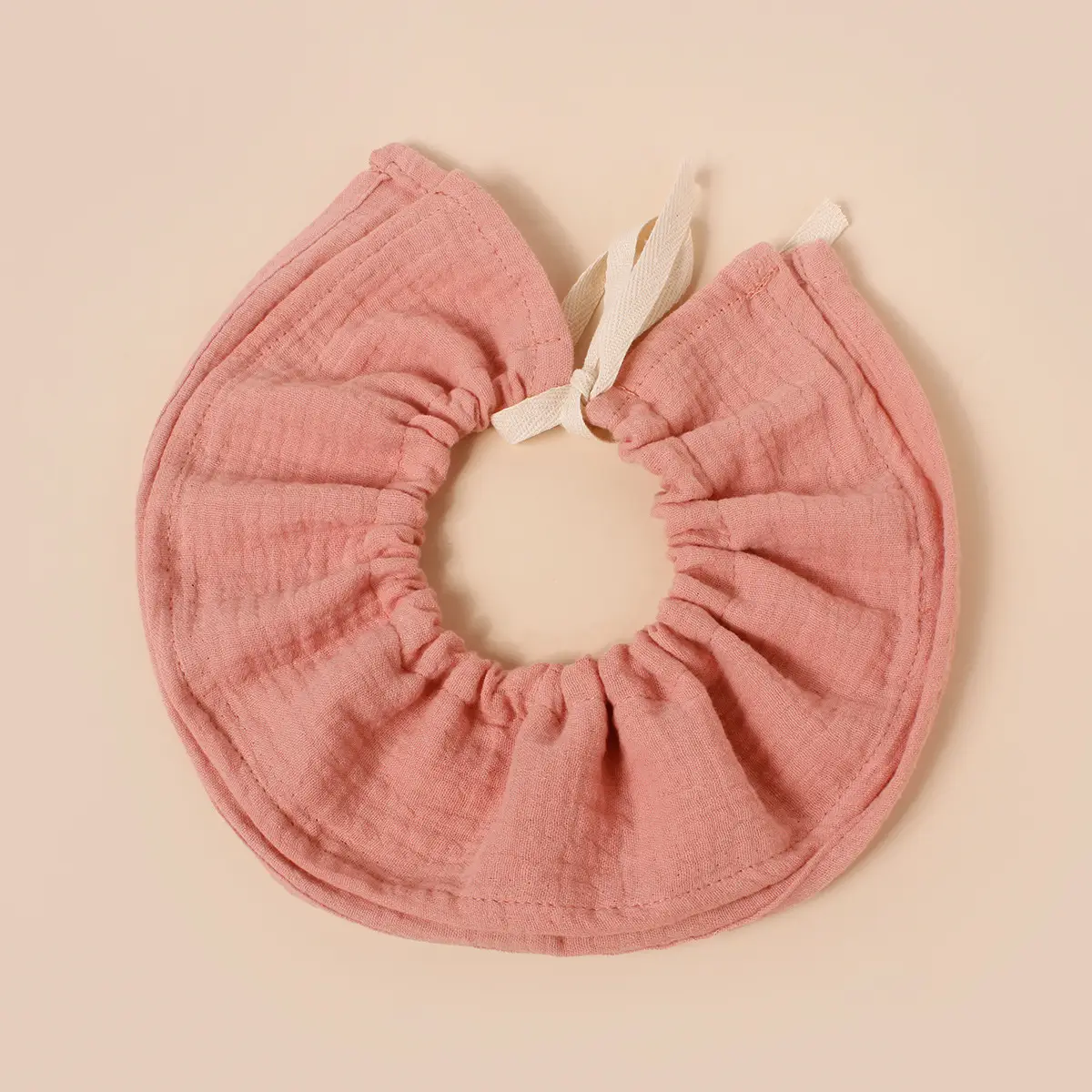 Adjustable Cotton Baby Bibs 360 Round Lace-Up — feature 14