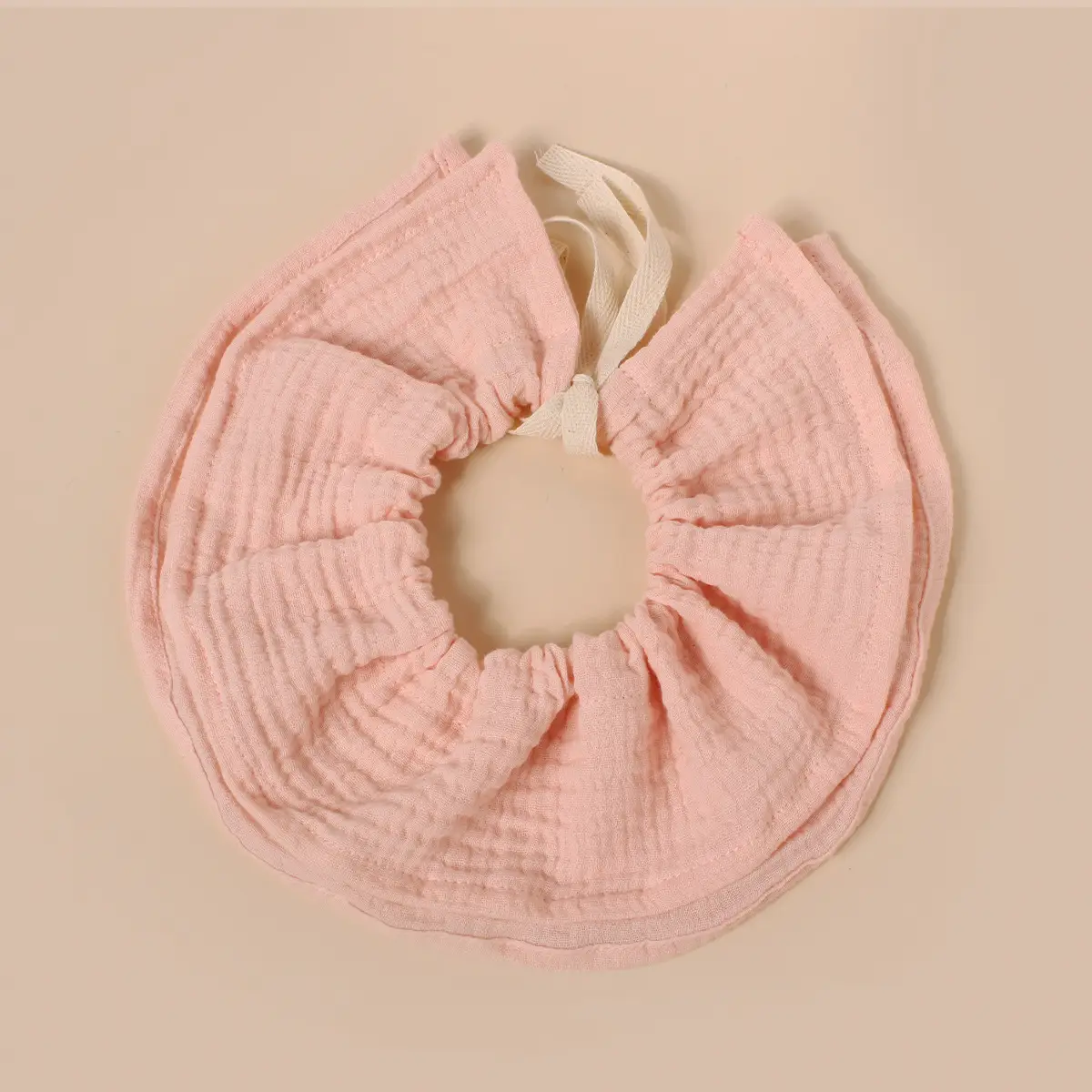 Adjustable Cotton Baby Bibs 360 Round Lace-Up — feature 15