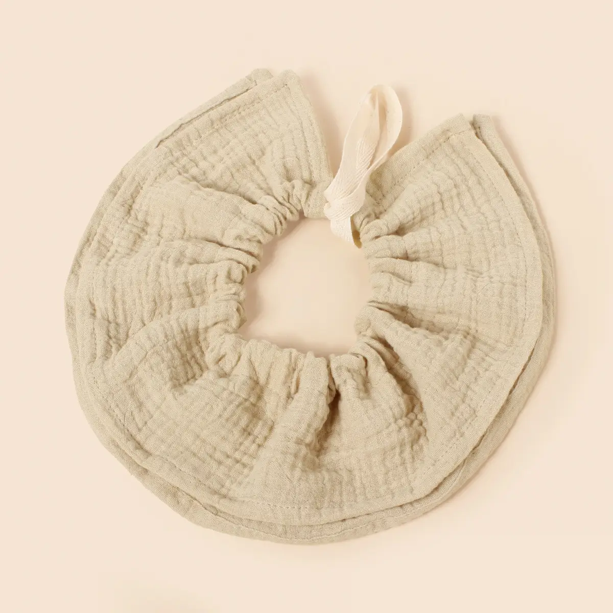 Adjustable Cotton Baby Bibs 360 Round Lace-Up — feature 19