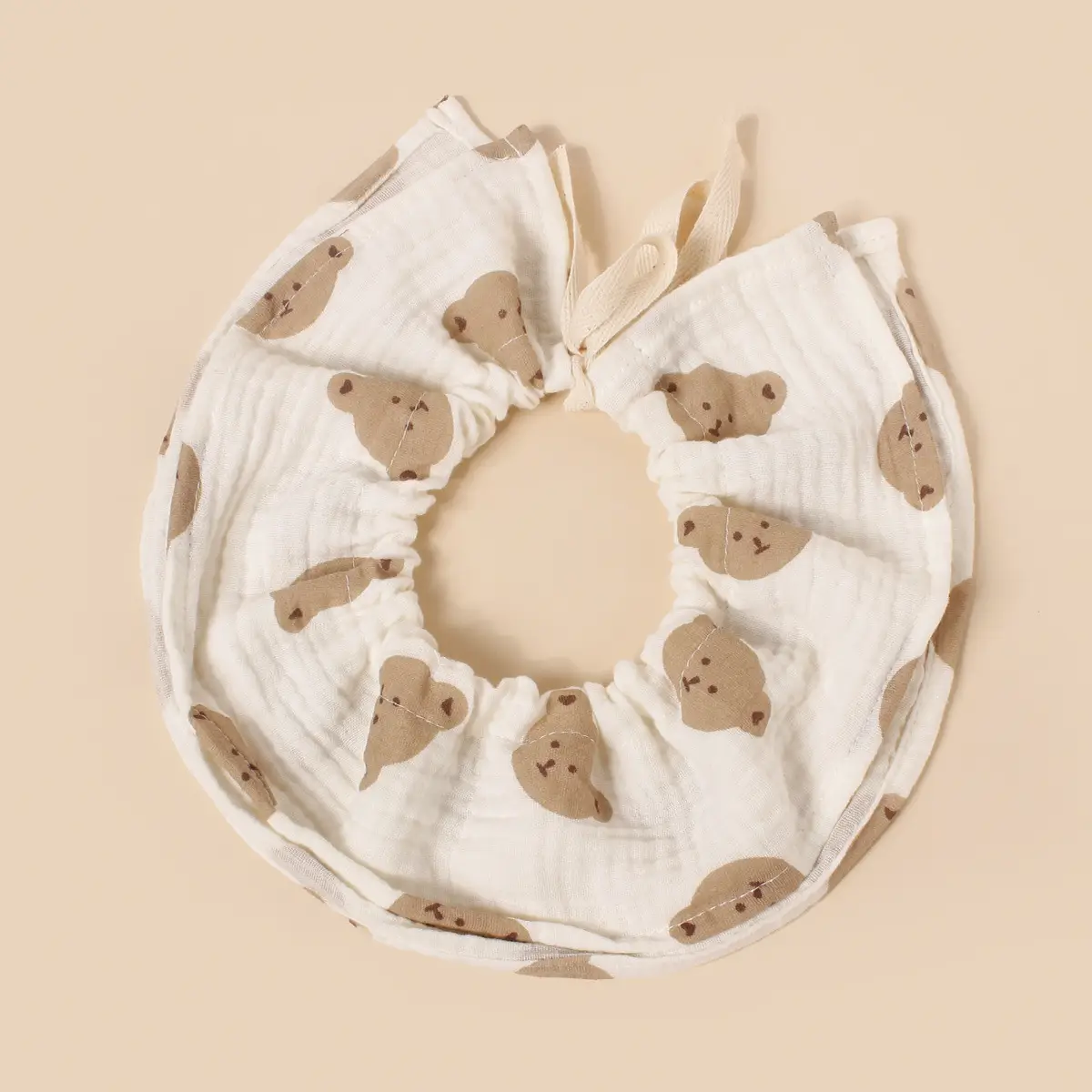 Adjustable Cotton Baby Bibs 360 Round Lace-Up — feature 22