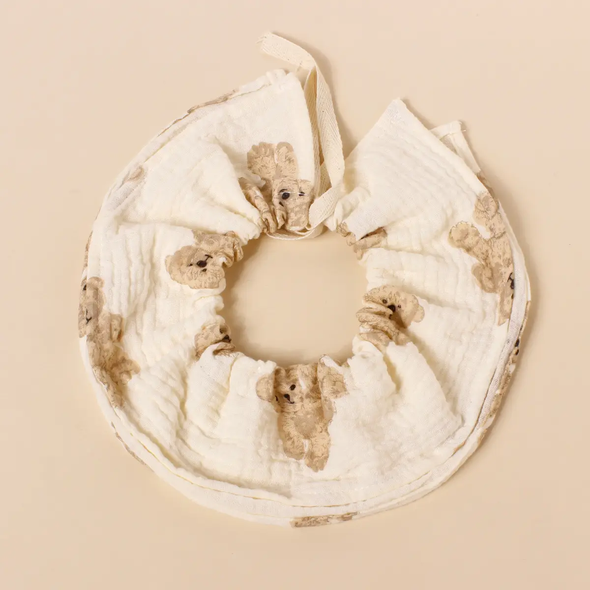 Adjustable Cotton Baby Bibs 360 Round Lace-Up — feature 24