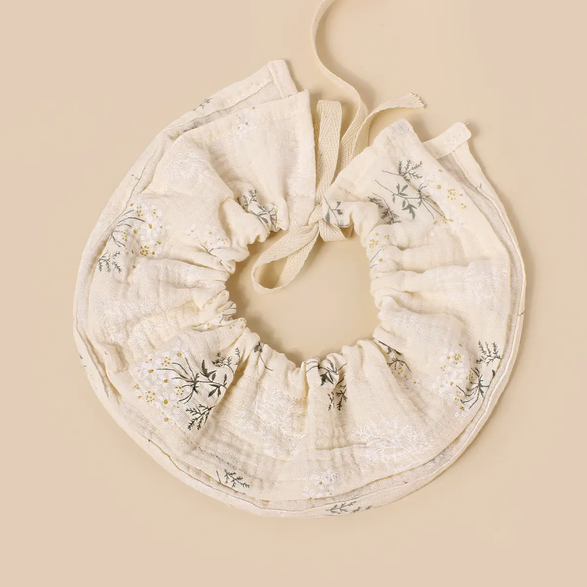 Adjustable Cotton Baby Bibs 360 Round Lace-Up — feature 29