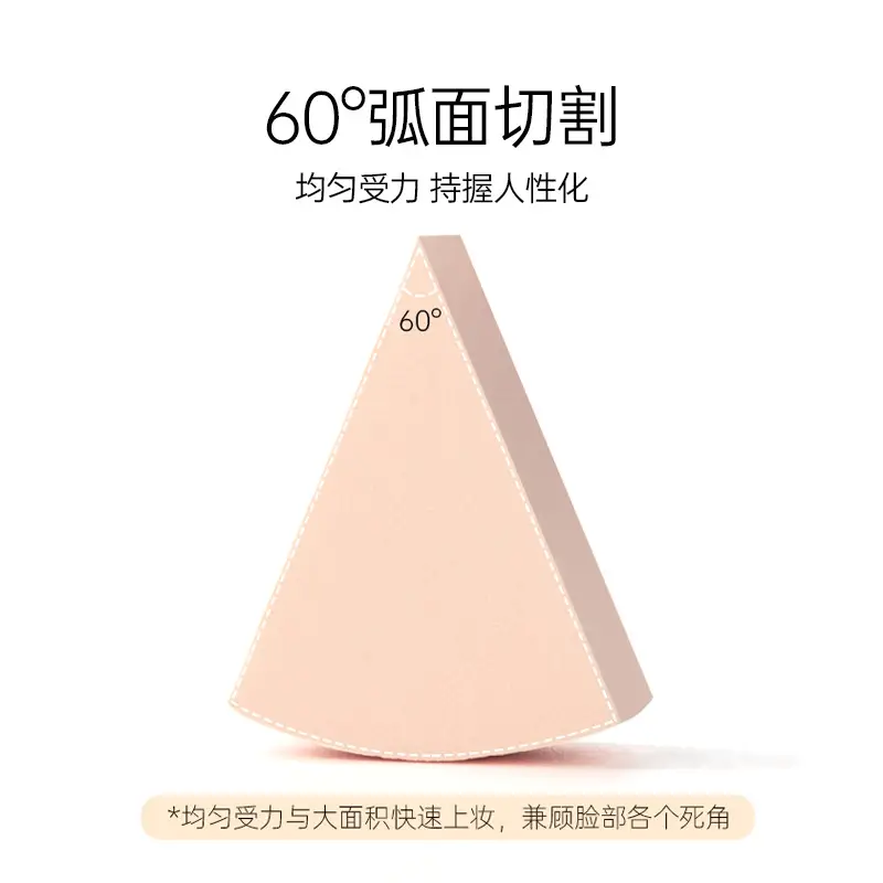 Xian Qian Disposable Powder Puff Sponge Block Dual Use Makeup Jelly Foundation Triangle - Image 2