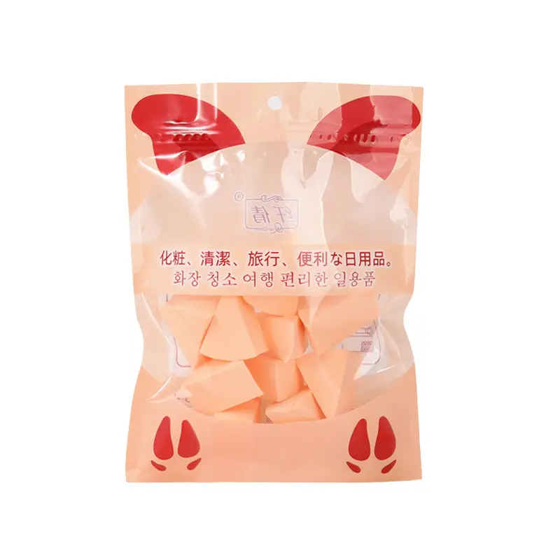 Xian Qian Disposable Powder Puff Sponge Block Dual Use Makeup Jelly Foundation Triangle - Image 5