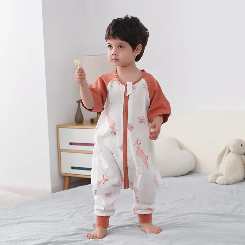 Baby Sleep Sleeping Bag Double Layer Gauze Pajamas - Image 8
