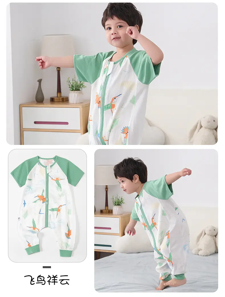 Baby Sleep Sleeping Bag Double Layer Gauze Pajamas — feature 4
