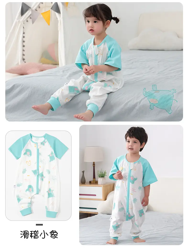 Baby Sleep Sleeping Bag Double Layer Gauze Pajamas — feature 6