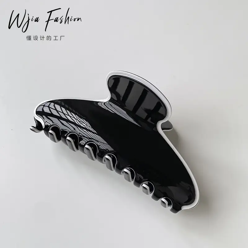 WJia French Retro Large Grab Clip Women's Hair Accessory - Image 6