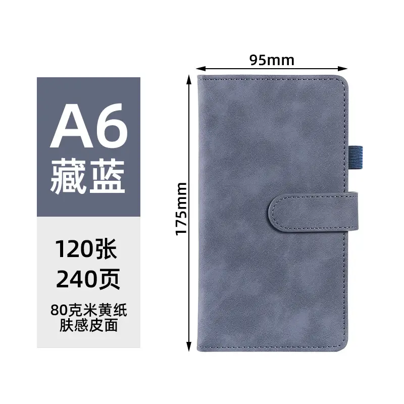Business Notebook Set with Magnetic Buckle & Logo - Image 2