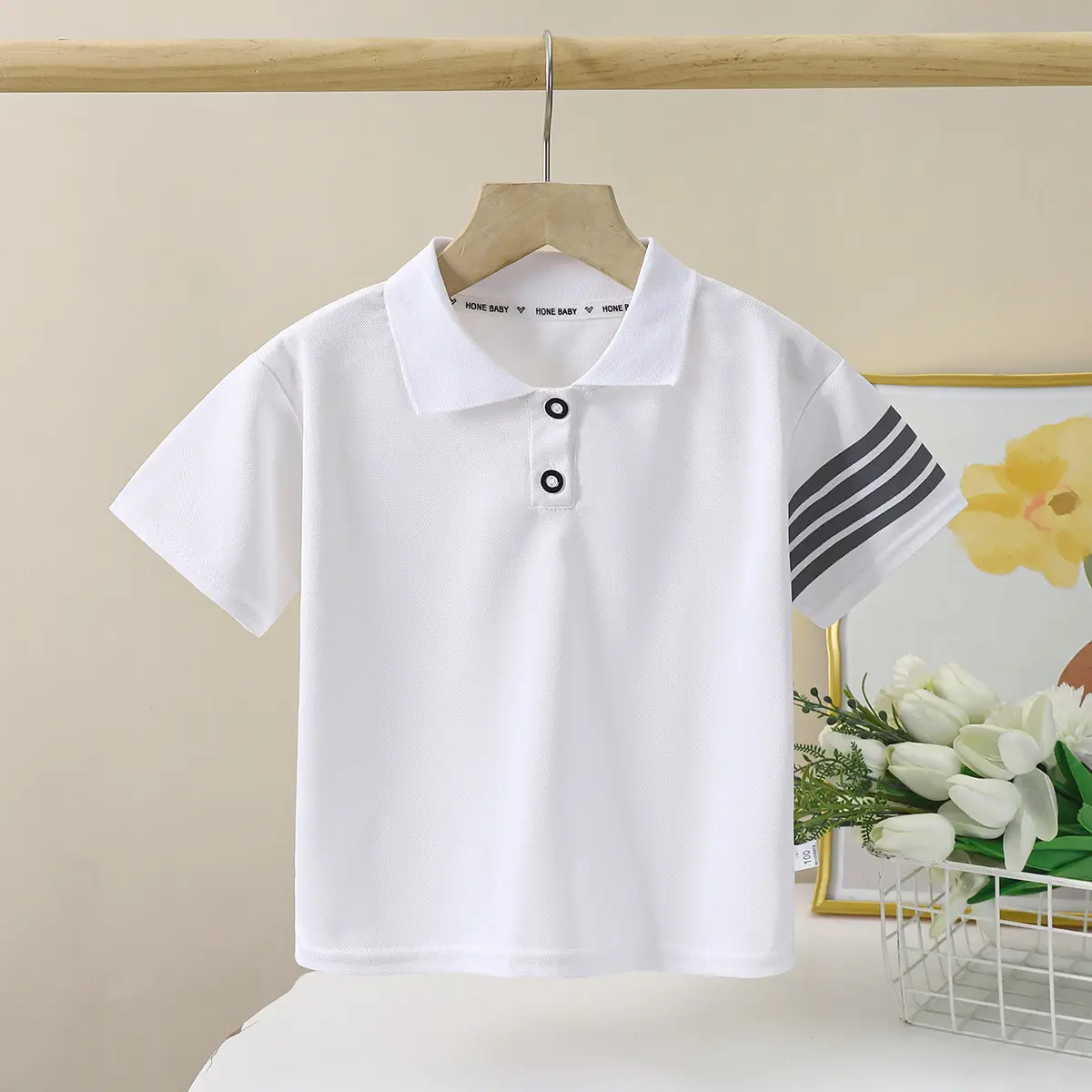 Kids Navy Polo T-Shirt Summer New Arrival - Image 10