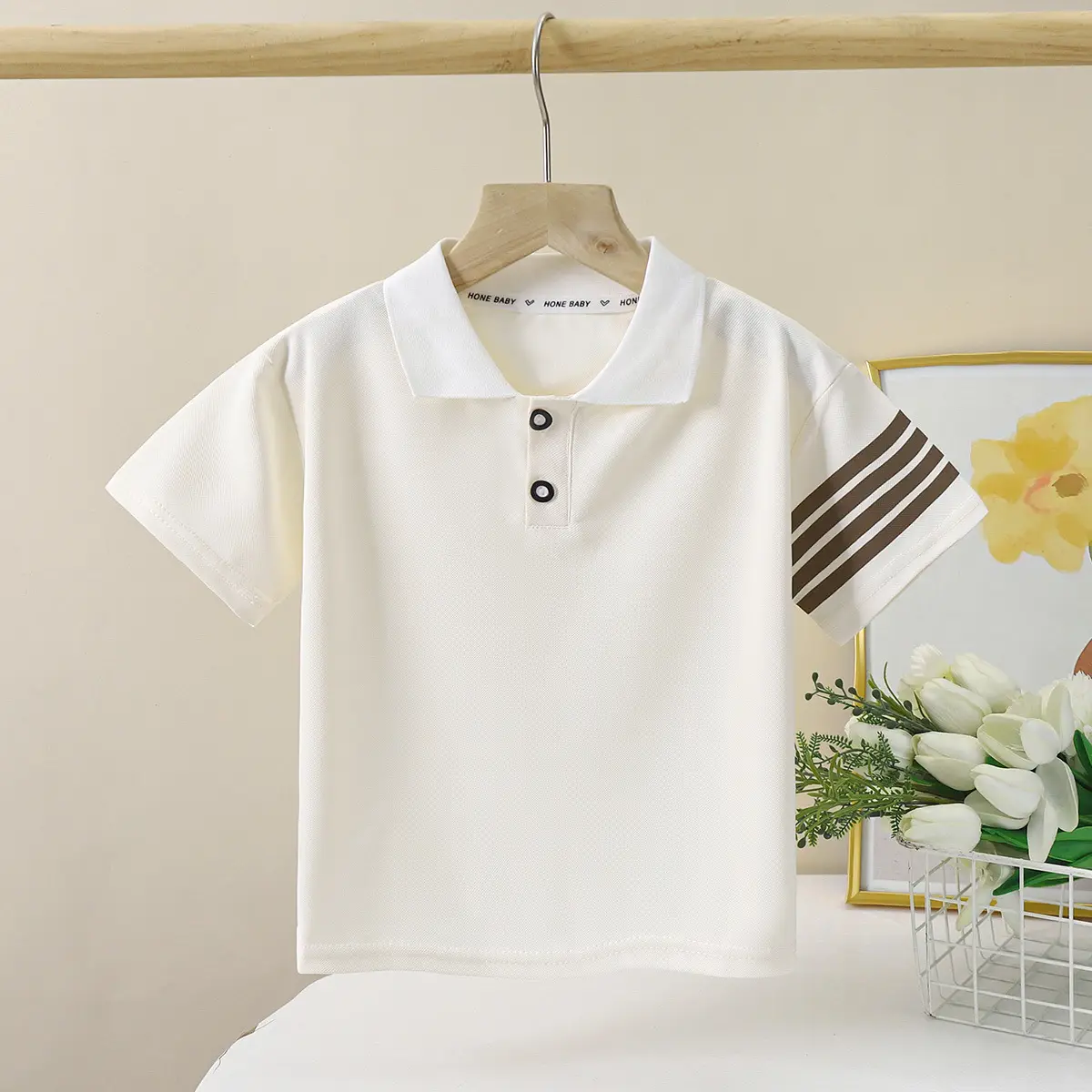 Kids Navy Polo T-Shirt Summer New Arrival - Image 11