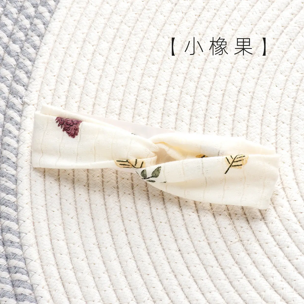 Baby Cotton Vest with Bear Embroidery & Bone Closure - Image 6