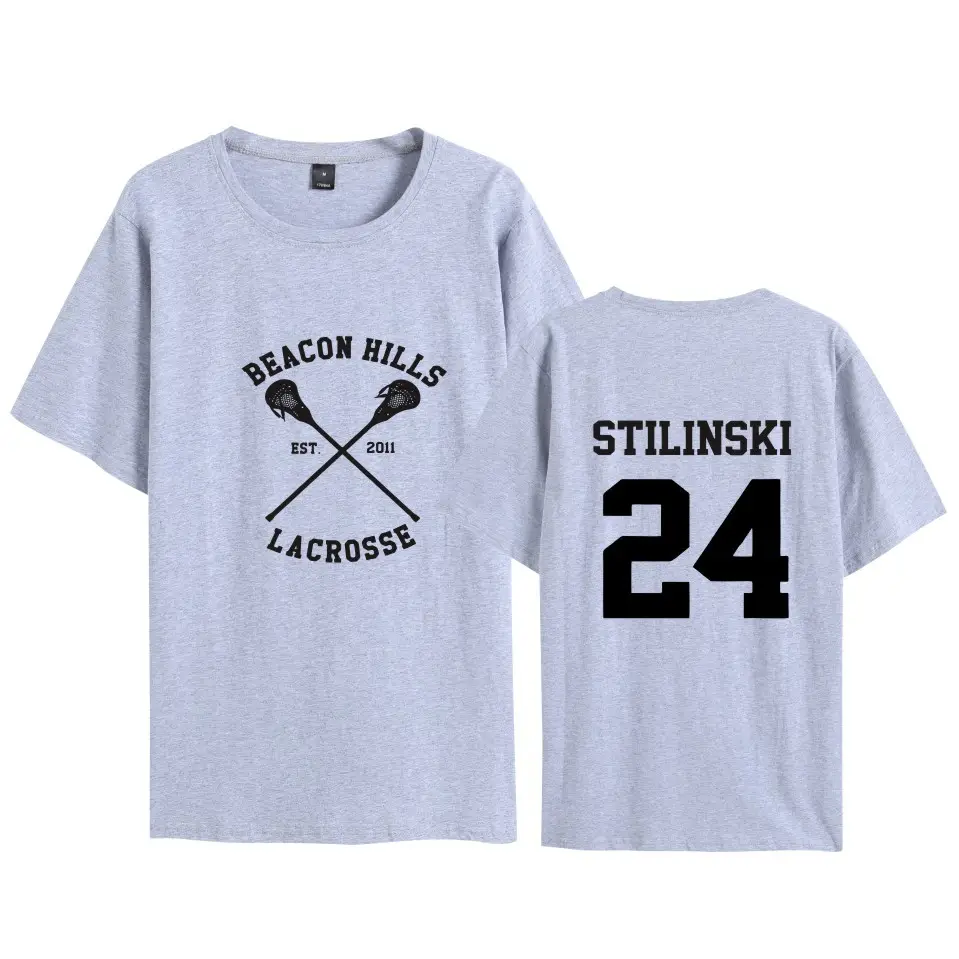 Men Digital Printed Black T-Shirt Set Casual Summer
