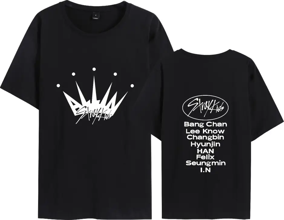 Men Digital Printed Black T-Shirt Set Casual Summer