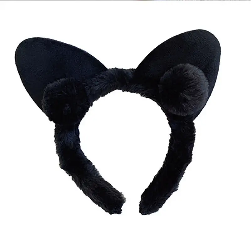 Pink Furry Cat Ear Hairband for Women - Image 10