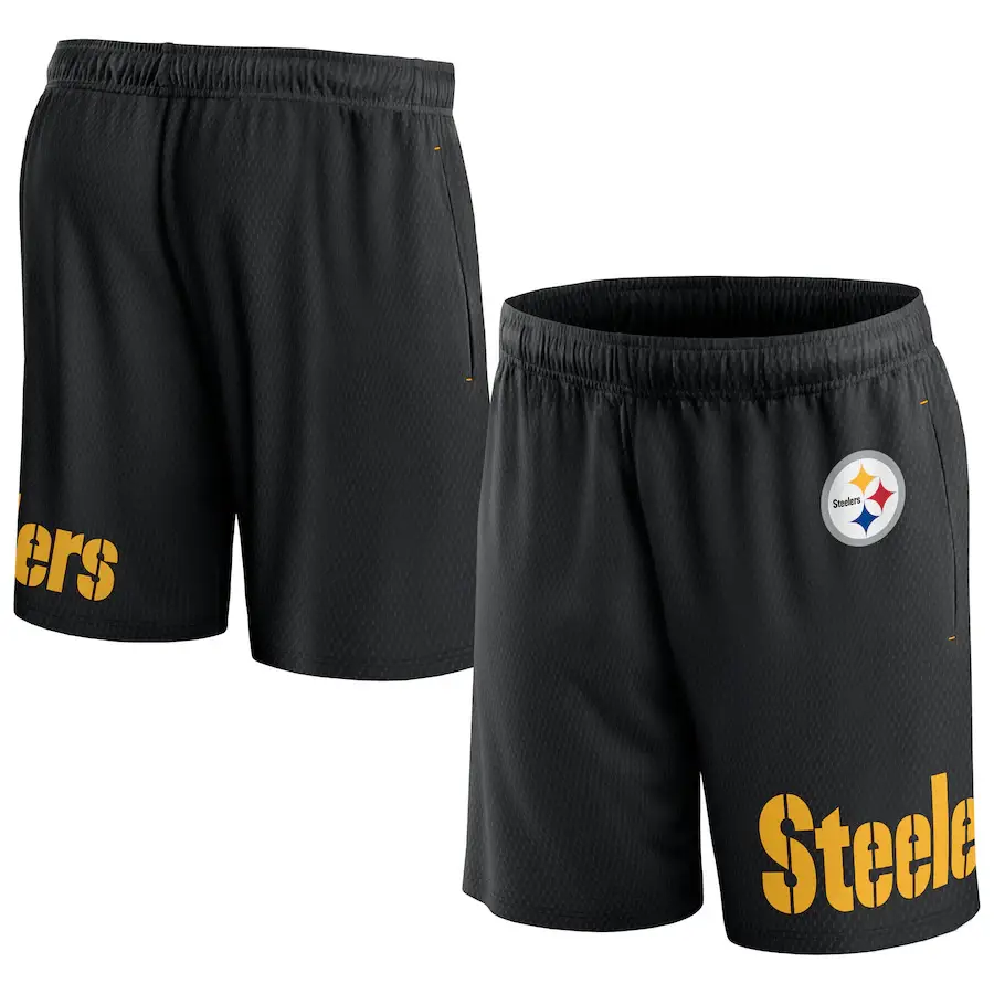 Men's Black Carolina Panthers Mesh Shorts - Image 34