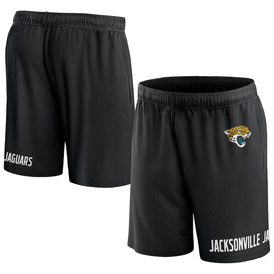 Men's Black Carolina Panthers Mesh Shorts - Image 10