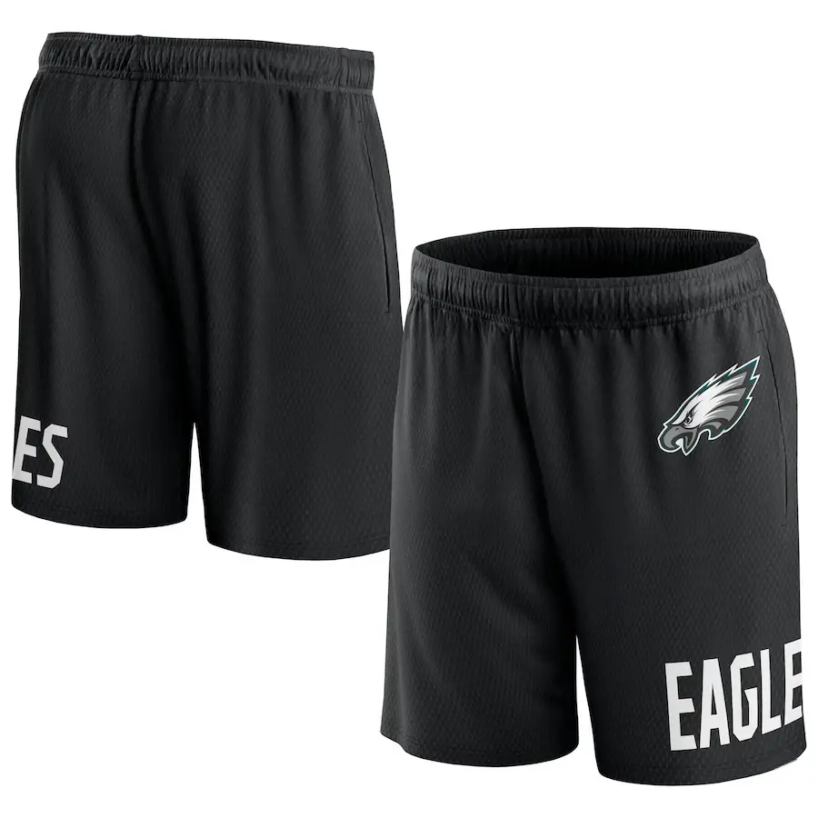Men's Black Carolina Panthers Mesh Shorts - Image 15