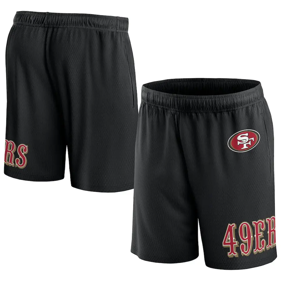 Men's Black Carolina Panthers Mesh Shorts - Image 20