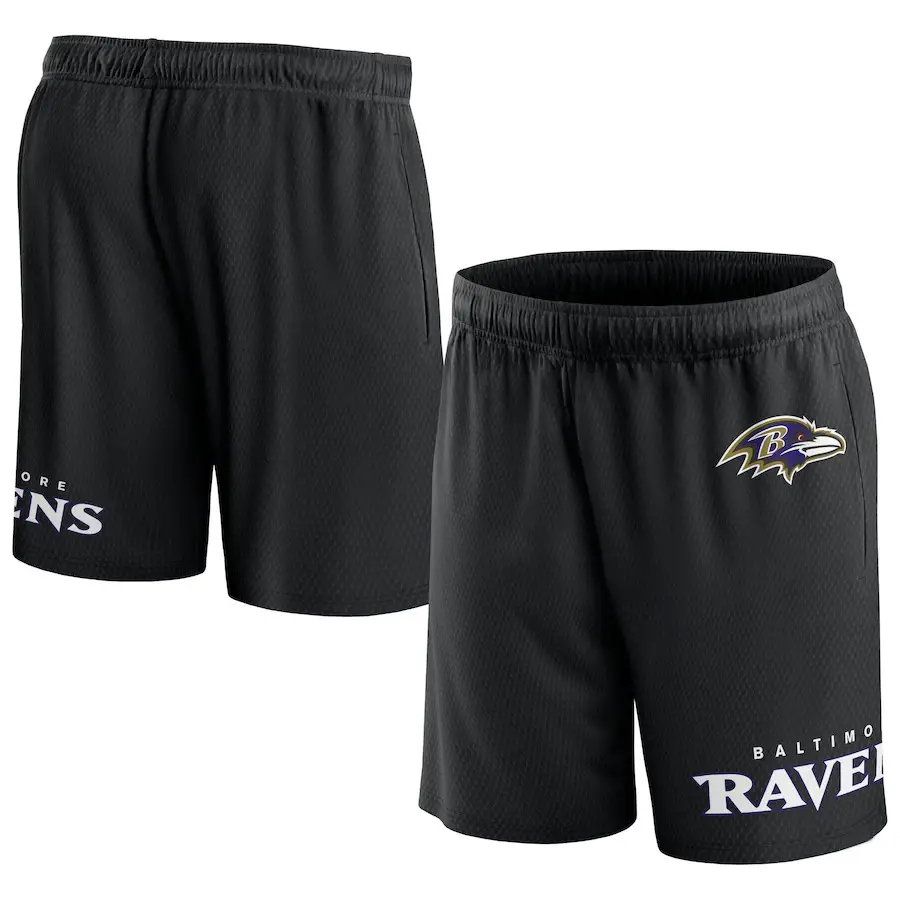 Men's Black Carolina Panthers Mesh Shorts - Image 24