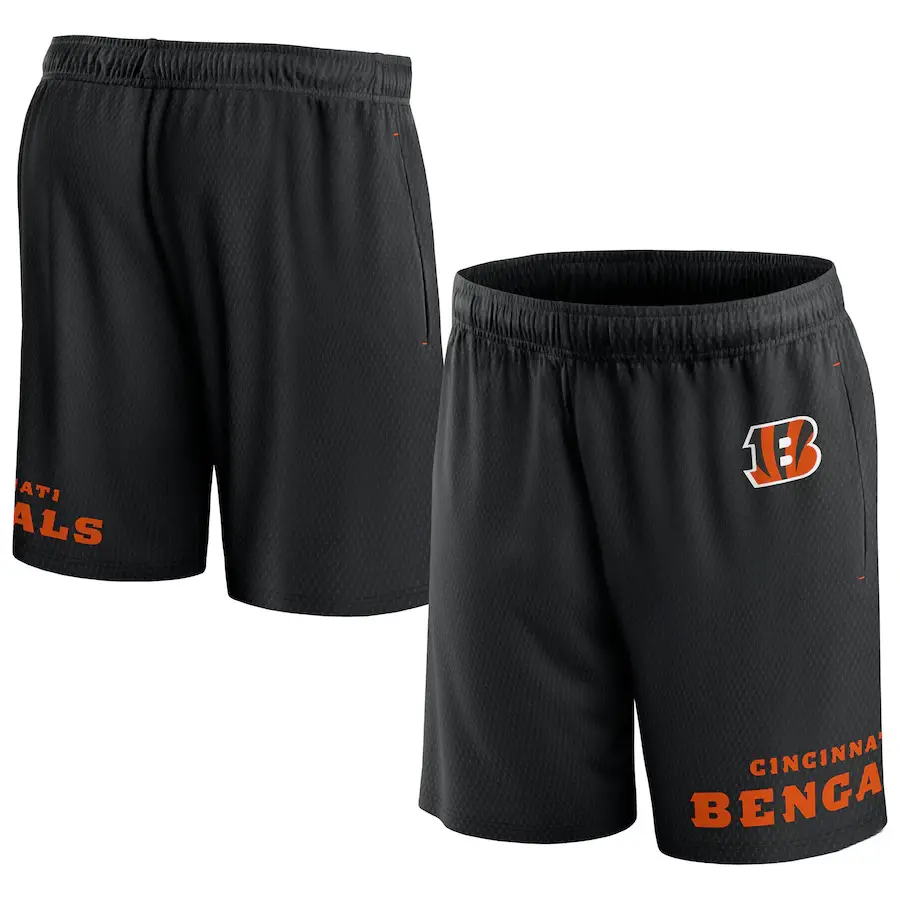 Men's Black Carolina Panthers Mesh Shorts - Image 3