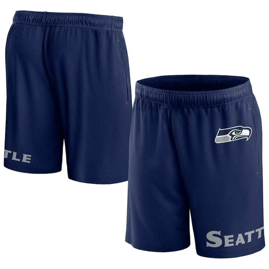 Men's Black Carolina Panthers Mesh Shorts - Image 8