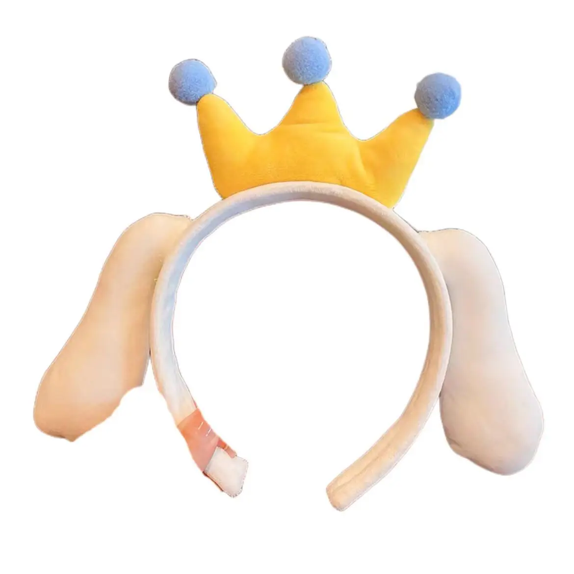 Cute Cartoon Dog Hair Band for Girls Non-Slip Face Band