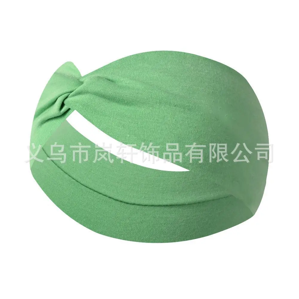 Yellow Elastic Hair Band for Women Yoga Sports — feature 11