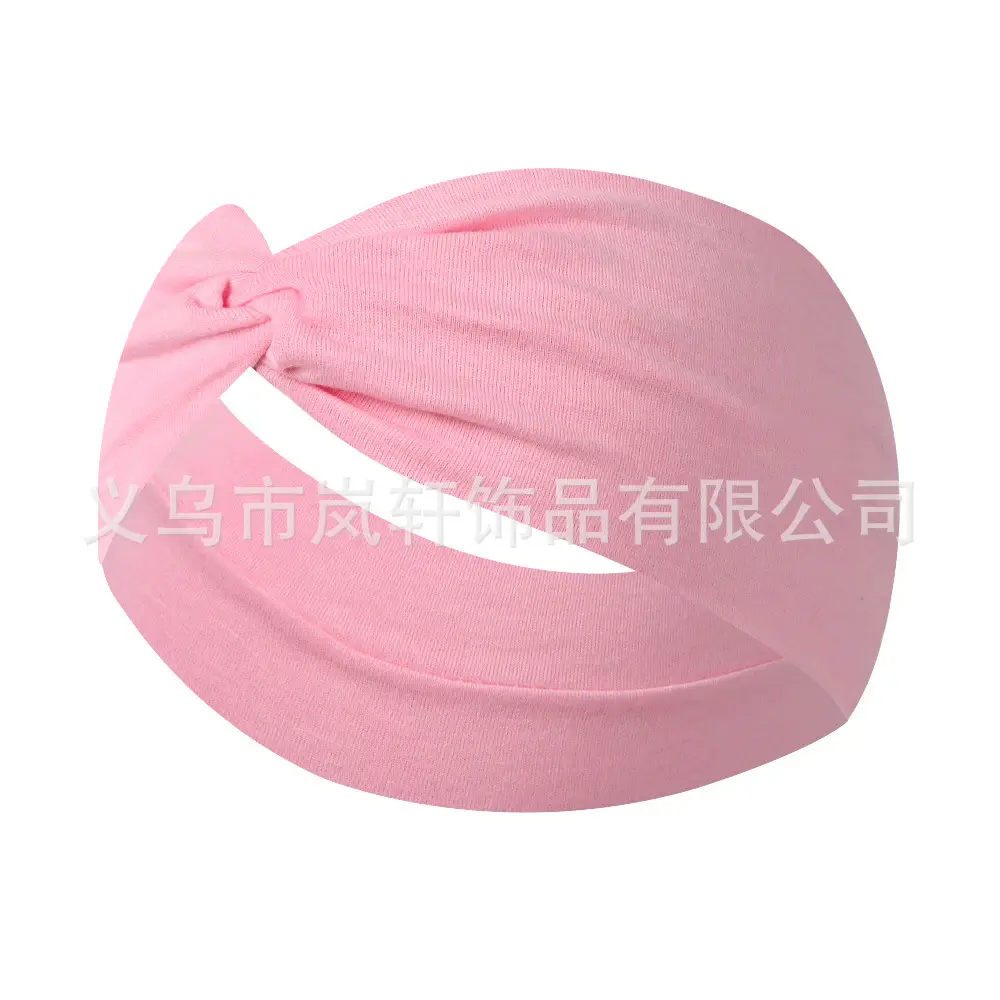 Yellow Elastic Hair Band for Women Yoga Sports — feature 12