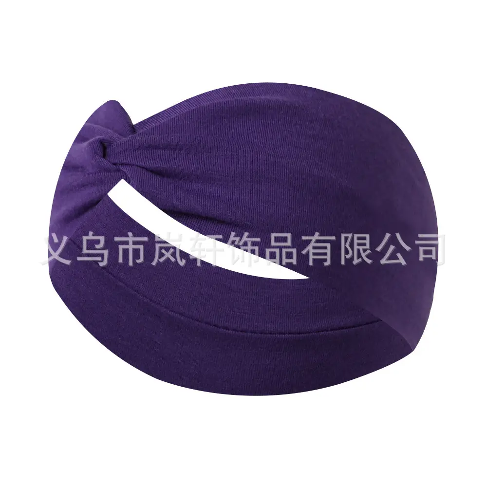 Yellow Elastic Hair Band for Women Yoga Sports — feature 16