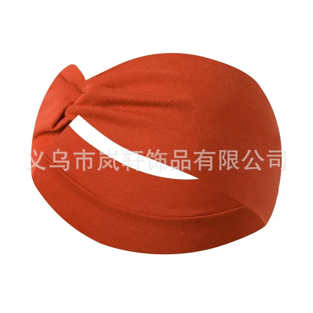 Yellow Elastic Hair Band for Women Yoga Sports — feature 21