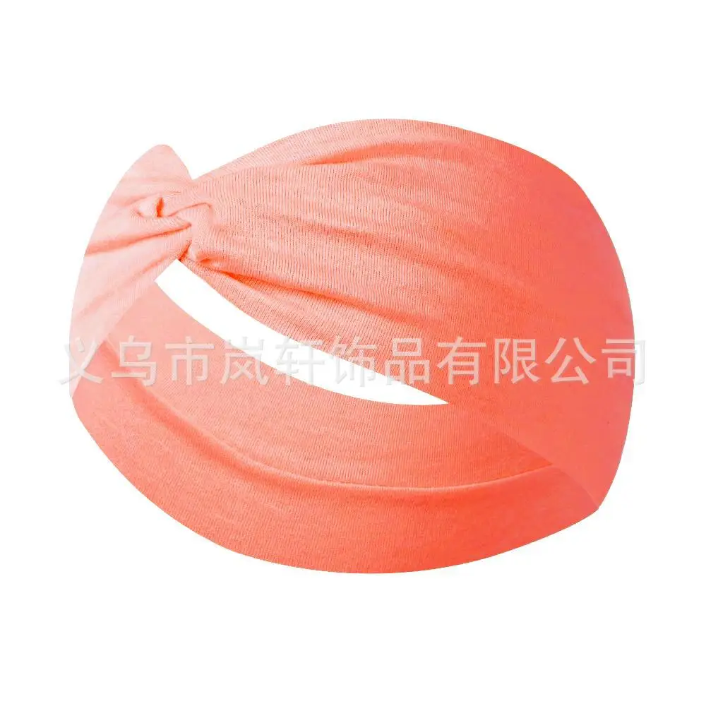 Yellow Elastic Hair Band for Women Yoga Sports — feature 36