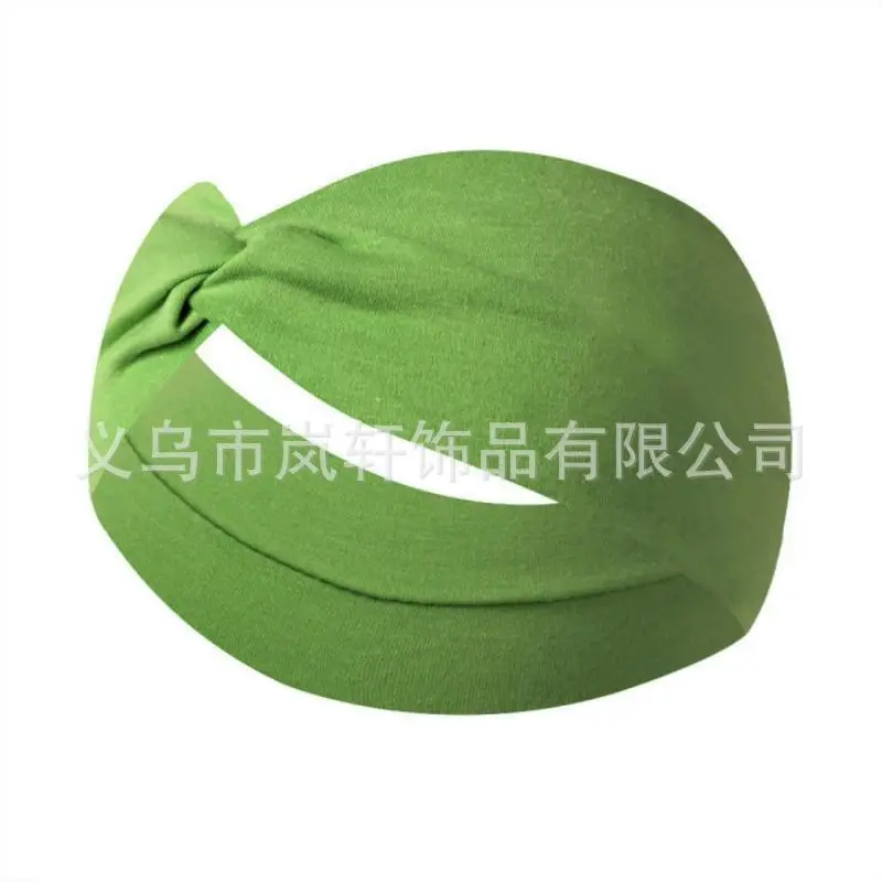 Yellow Elastic Hair Band for Women Yoga Sports — feature 41